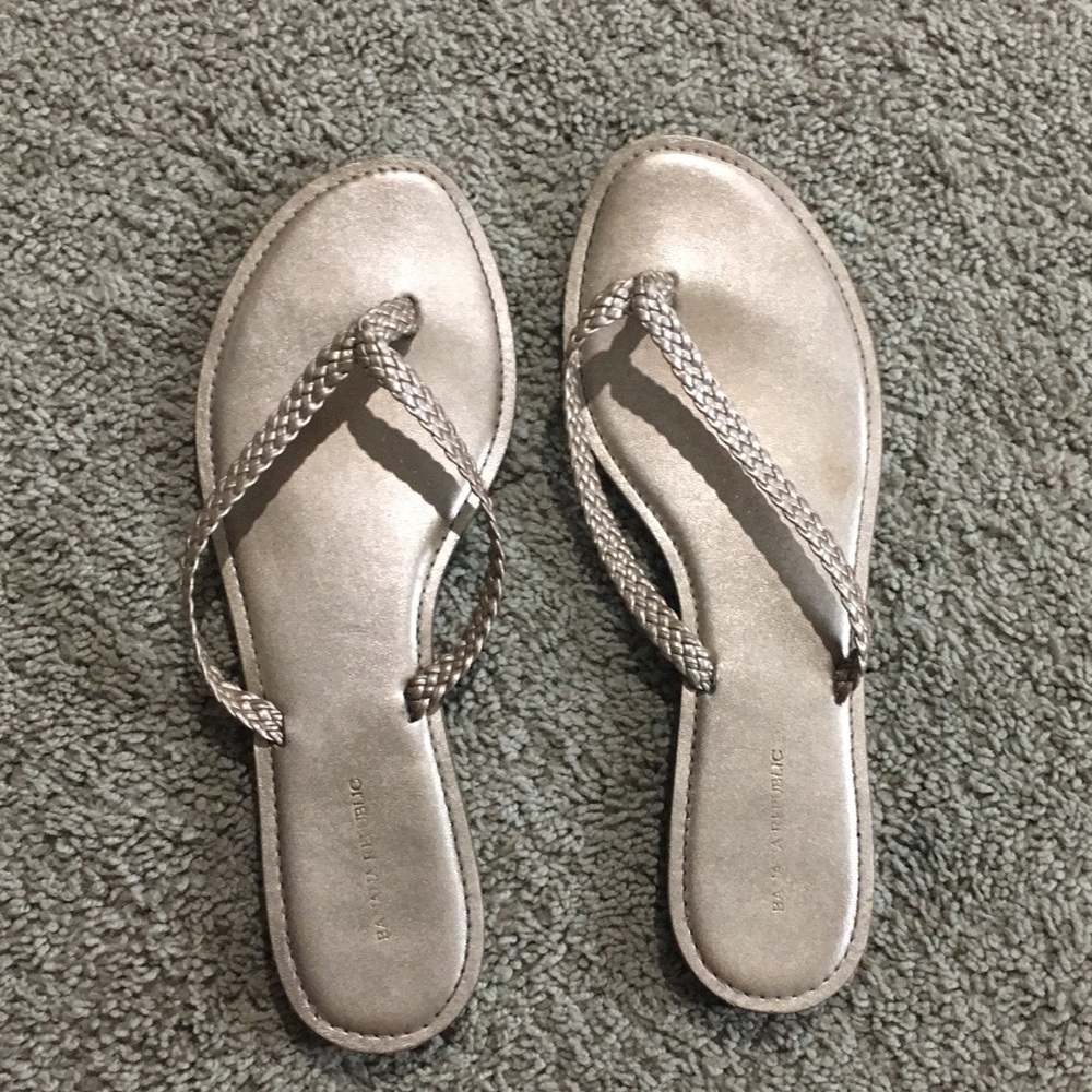 Banana Republic Gold shoes